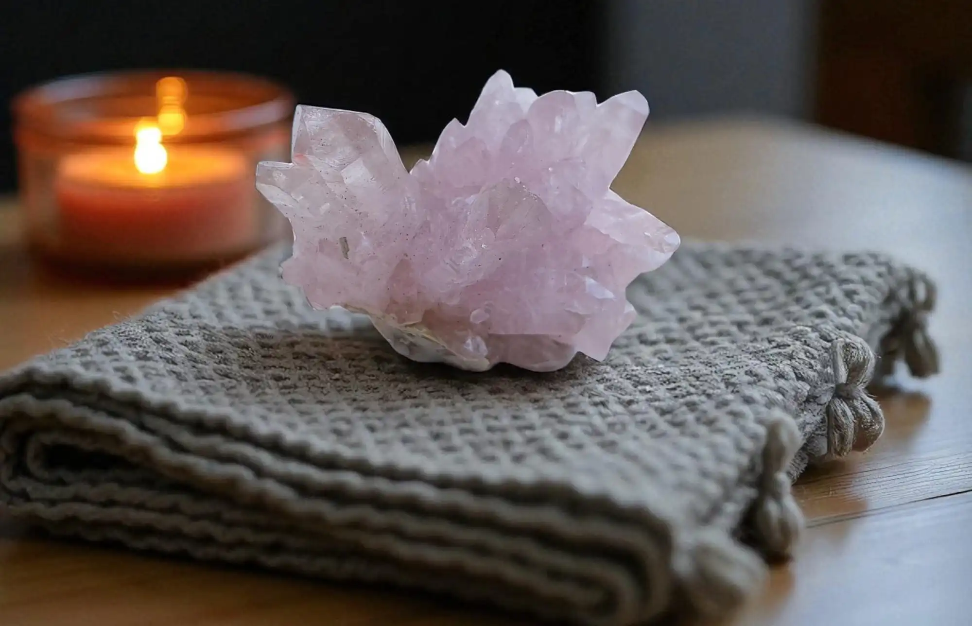 Rose quartz meaning raw cluster